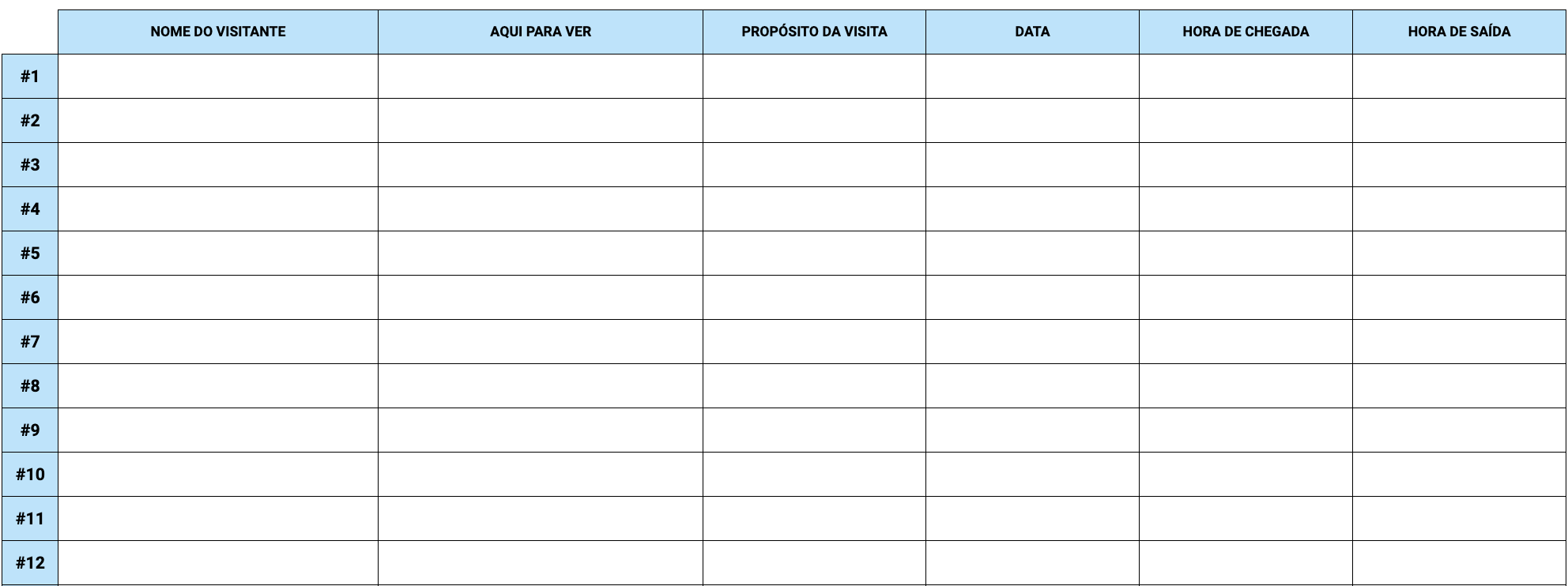 rastreador de visitantes